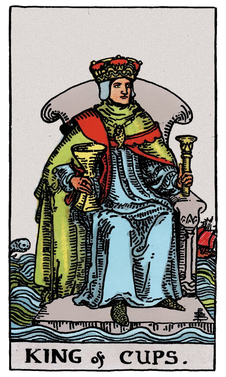 King of Cups — Rider-Waite tarot card