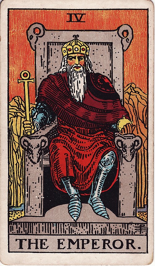 The Emperor — Rider-Waite tarot card