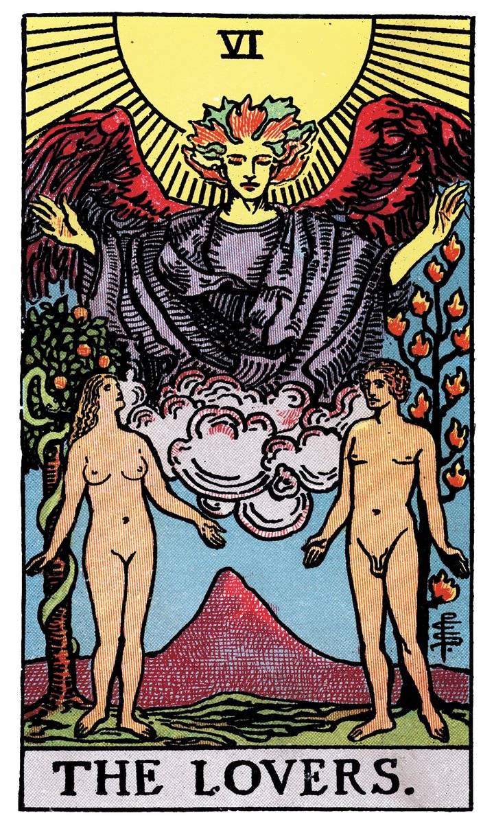 The Lovers — Rider-Waite tarot card