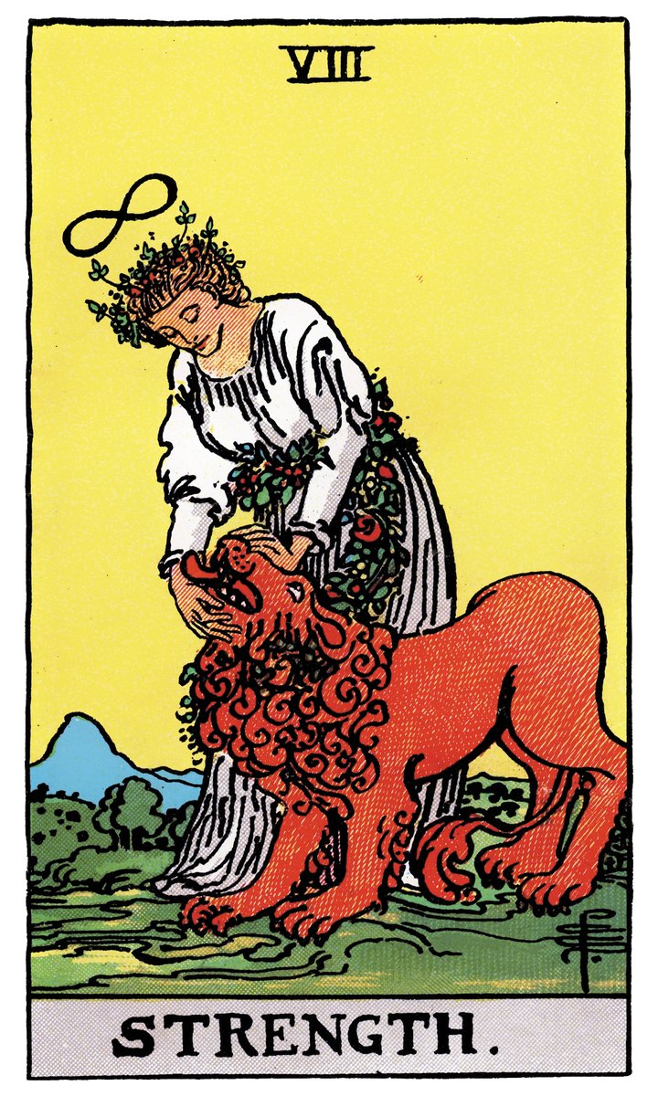 Strength — Rider-Waite tarot card
