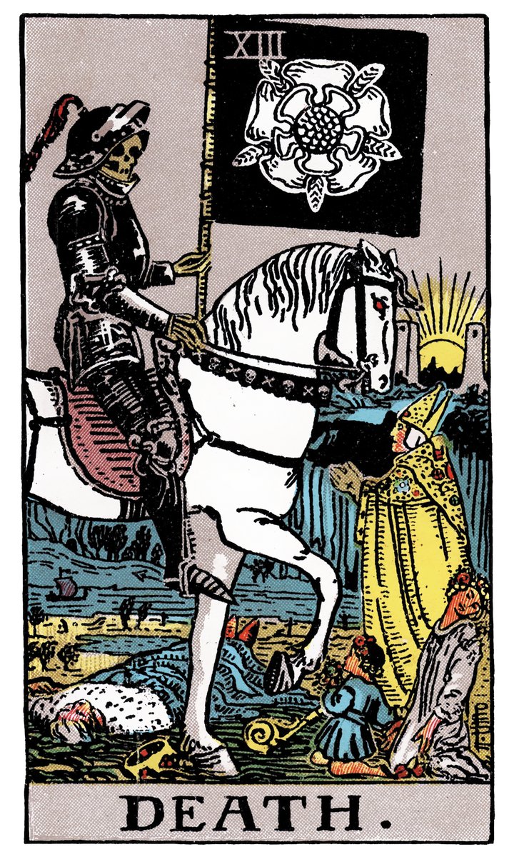 Death — Rider-Waite tarot card