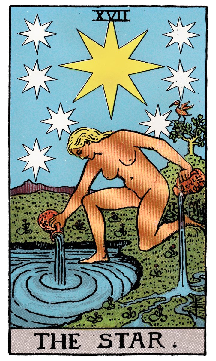 The Star — Rider-Waite tarot card