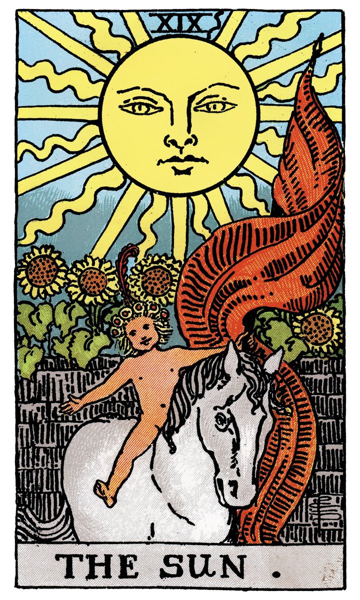 The Sun — Rider-Waite tarot card