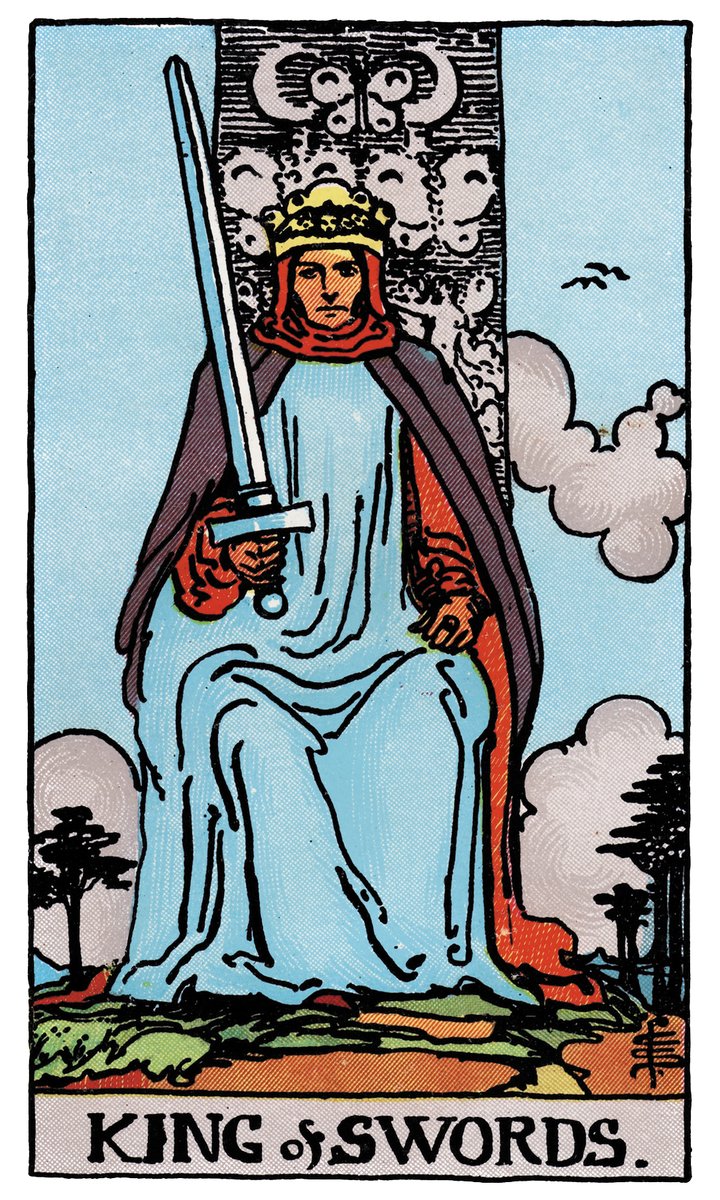 King of Swords — Rider-Waite tarot card